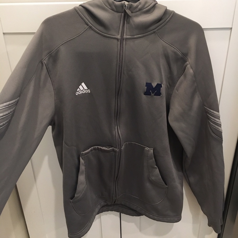Light Gray Climawarm Adidas Jacket