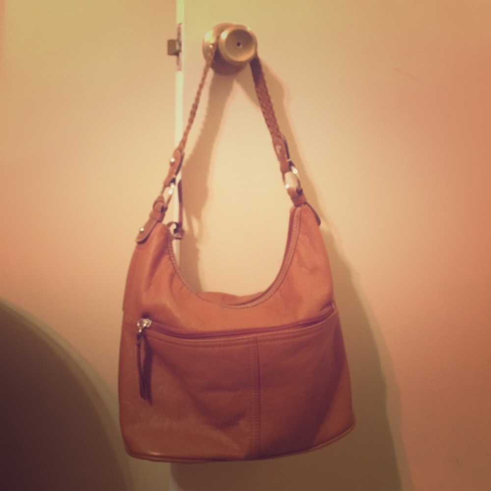 Small tan purse