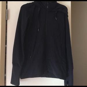Lulu brushed zip up hoodie