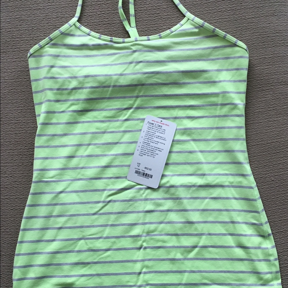 Lululemon Power Y Tank
