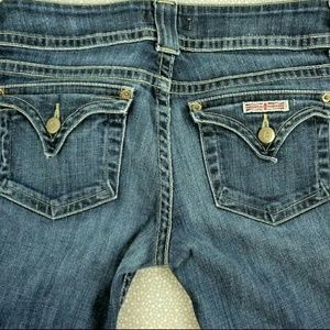 Hudson stretch boot cut Low Rise jeans 28