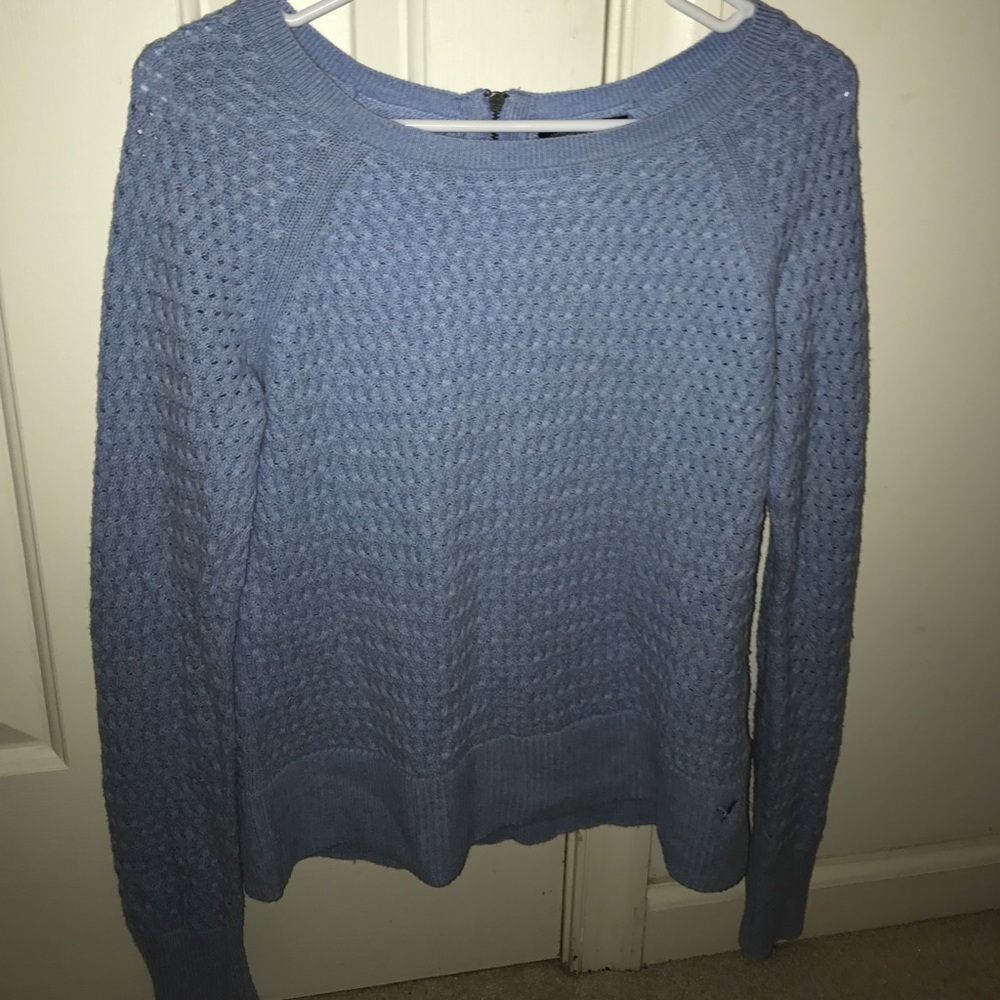American Eagle light blue sweater