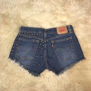 CUSTOM LEVI SHORTS