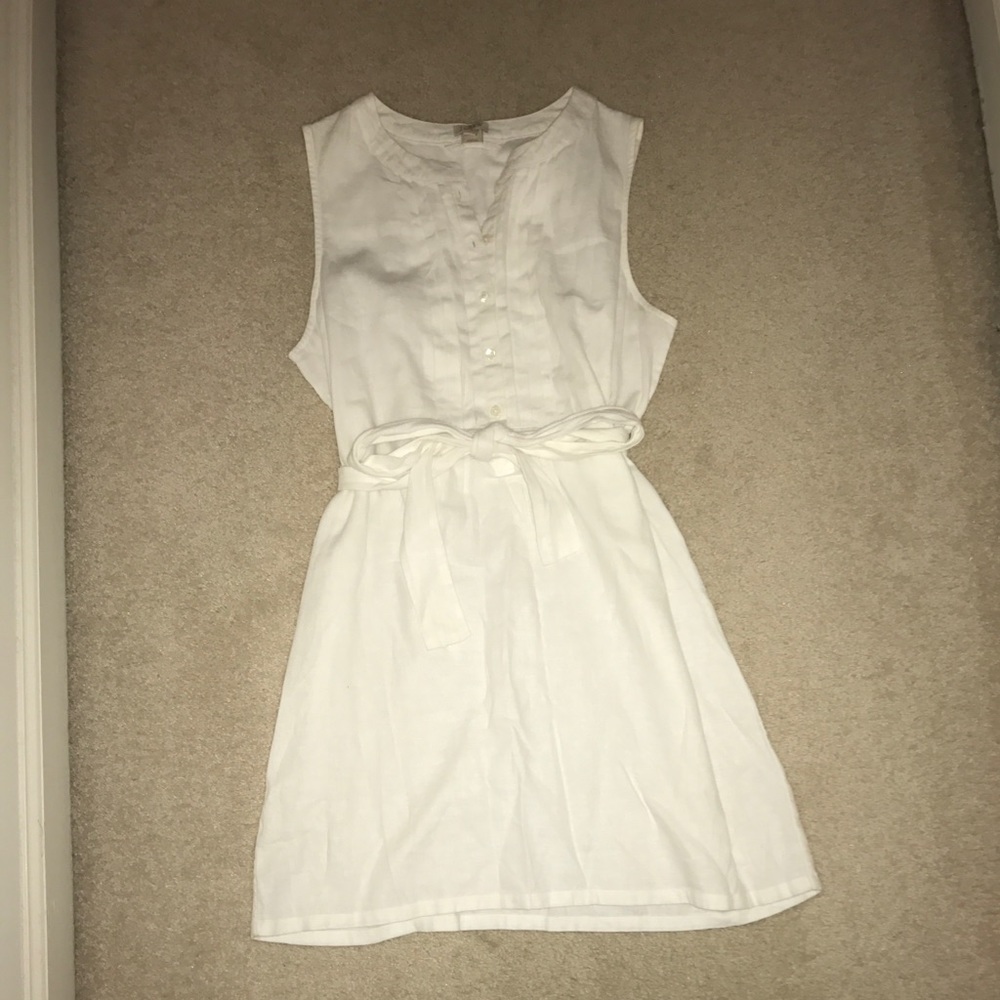 J. Crew white sundress