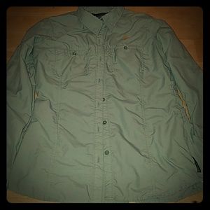 Olive green Exoffico long sleeve shirt