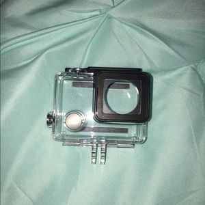go pro case-- hero 3 silver