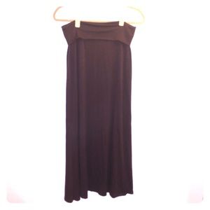 Brown Maxi Skirt