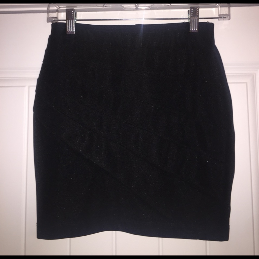 Sassy Black Mini Skirt