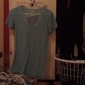 beautiful blue t-shirt