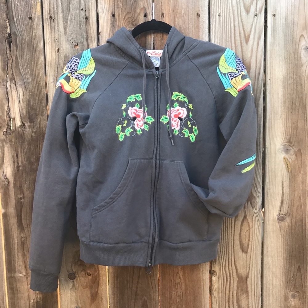Embroidered sweatshirt