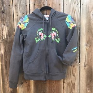 Embroidered sweatshirt