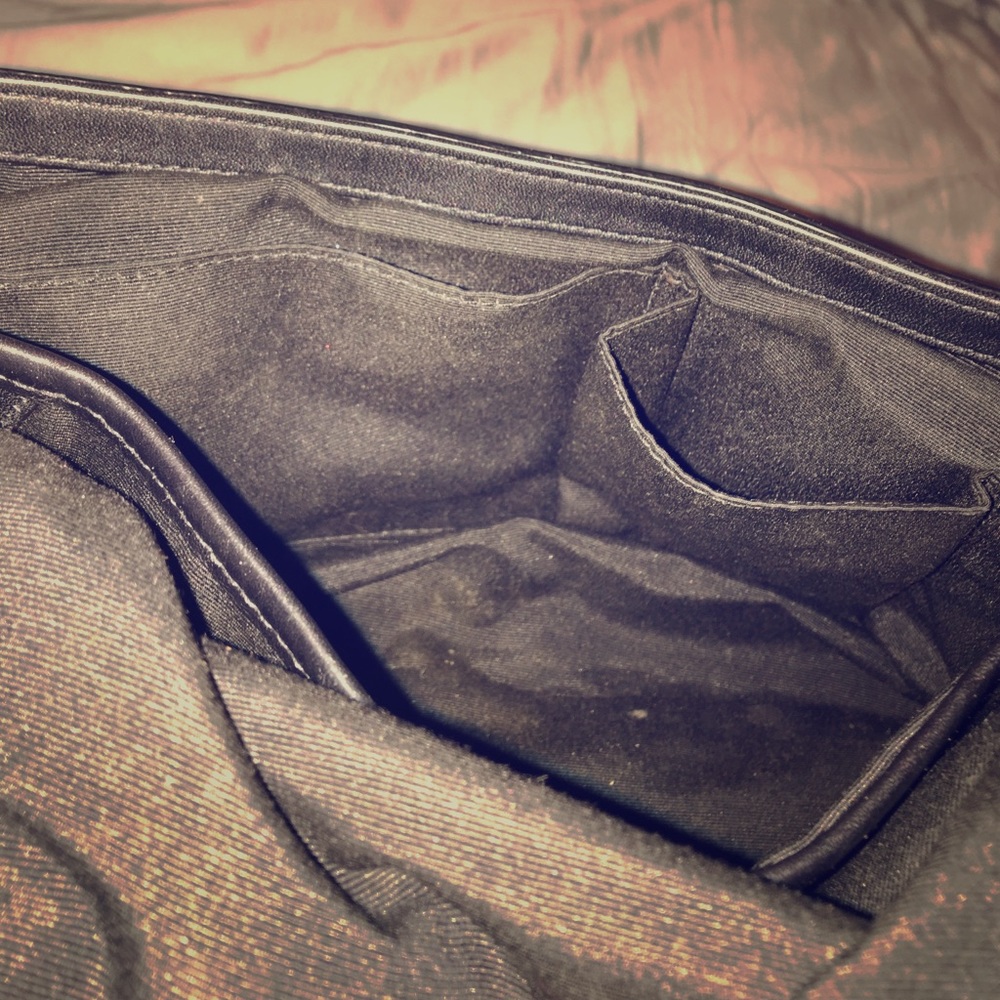 Black and Gray Authentic Coach Bag - Picture 6 of 8