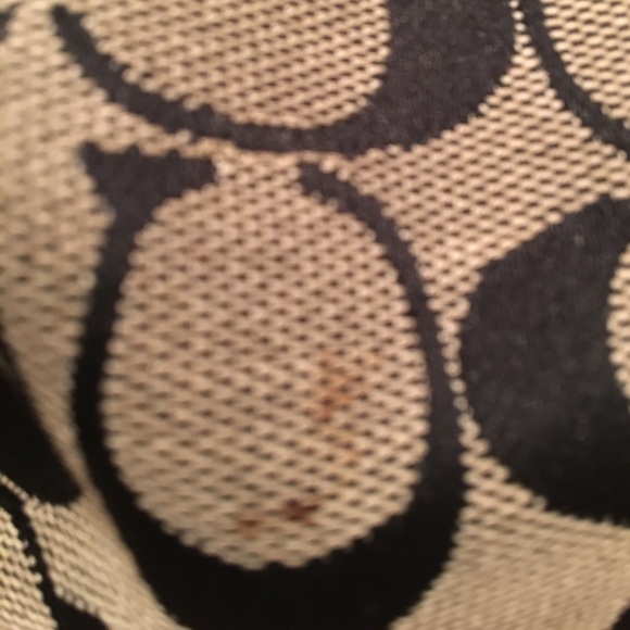 Black and Gray Authentic Coach Bag - Picture 7 of 8