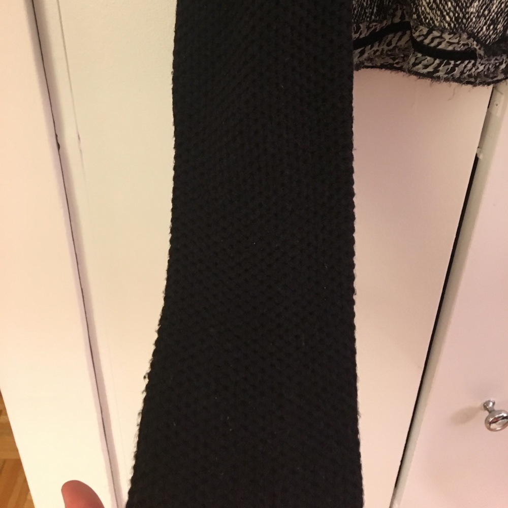 Zara black and white herringbone blazer sz M - Picture 3 of 4