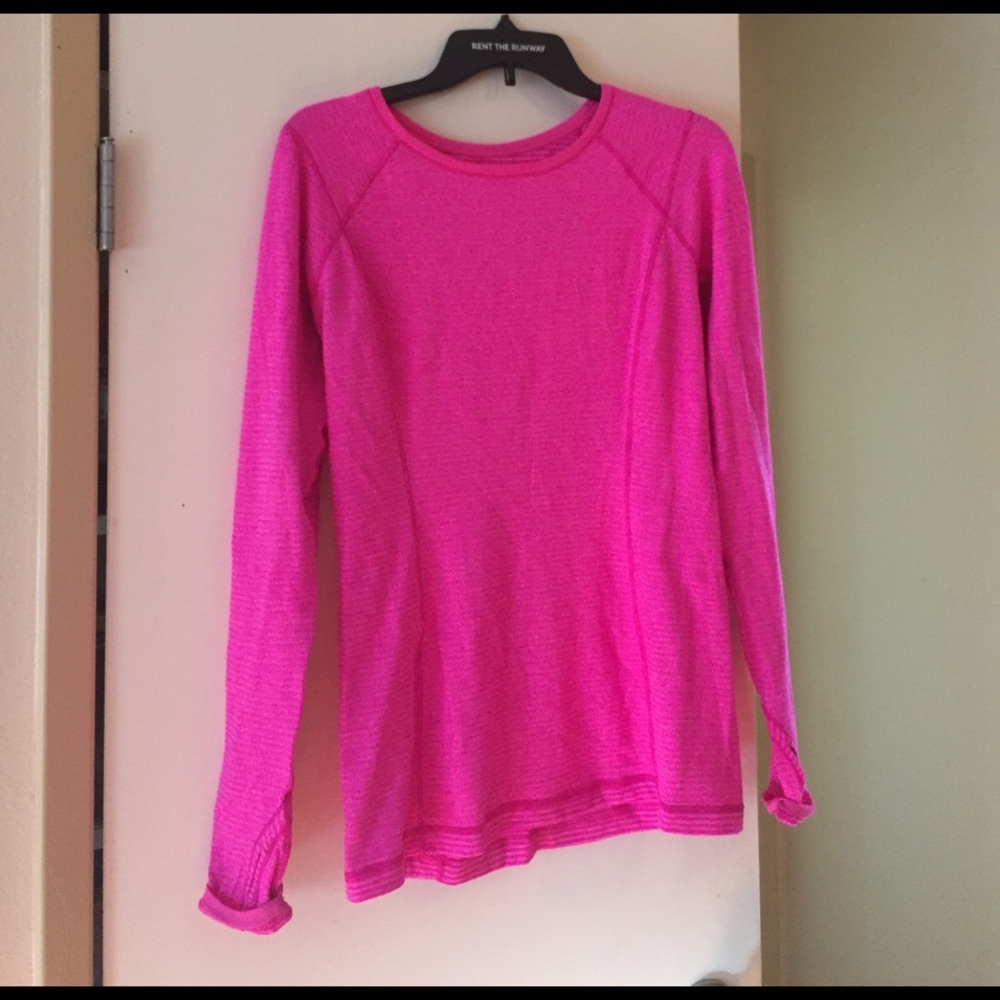 Lulu Paris Pink running long sleeve