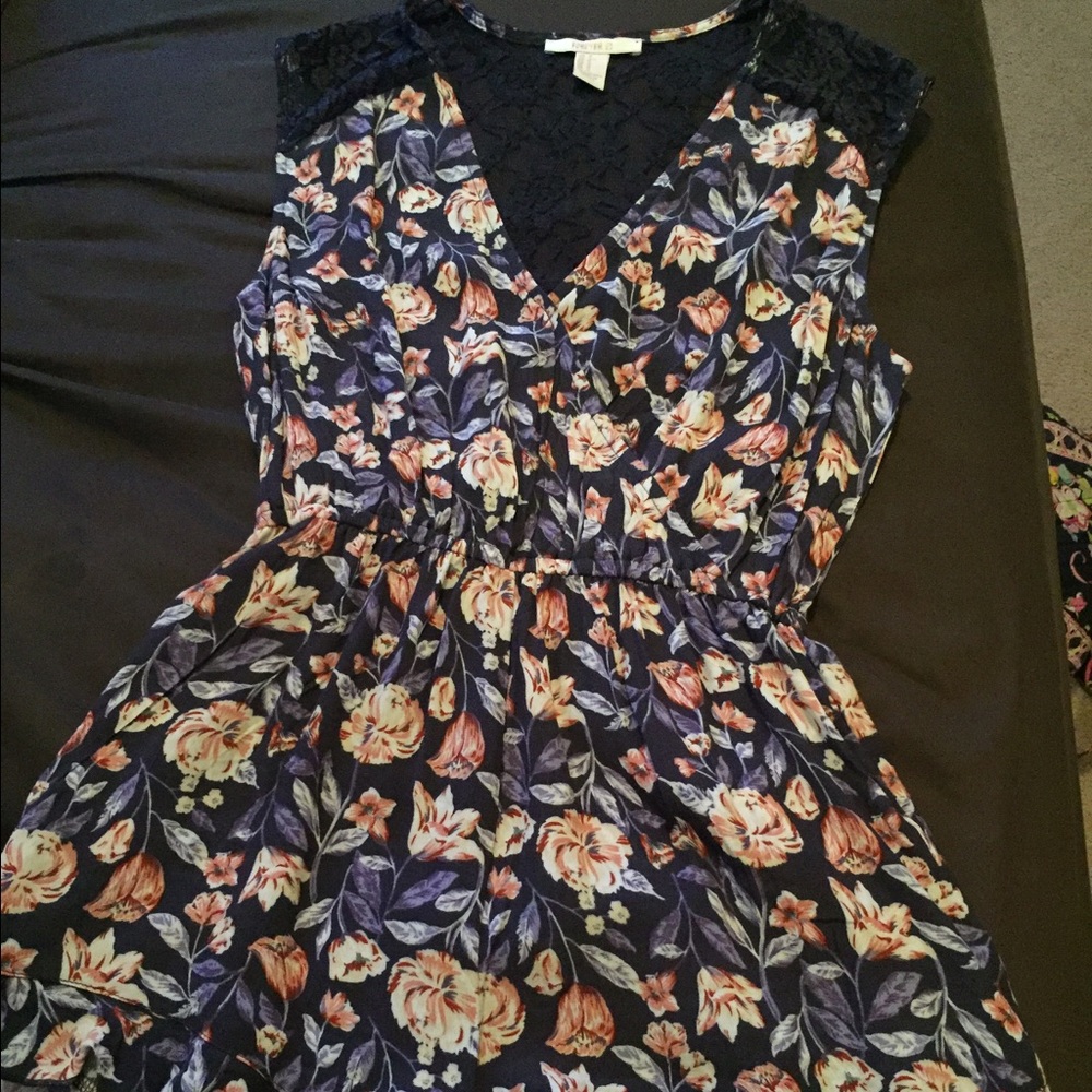 Forever 21 flowered Romper