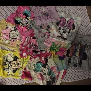 ❤BUNDLE❤❤   11 2T Minnie Mouse shirts