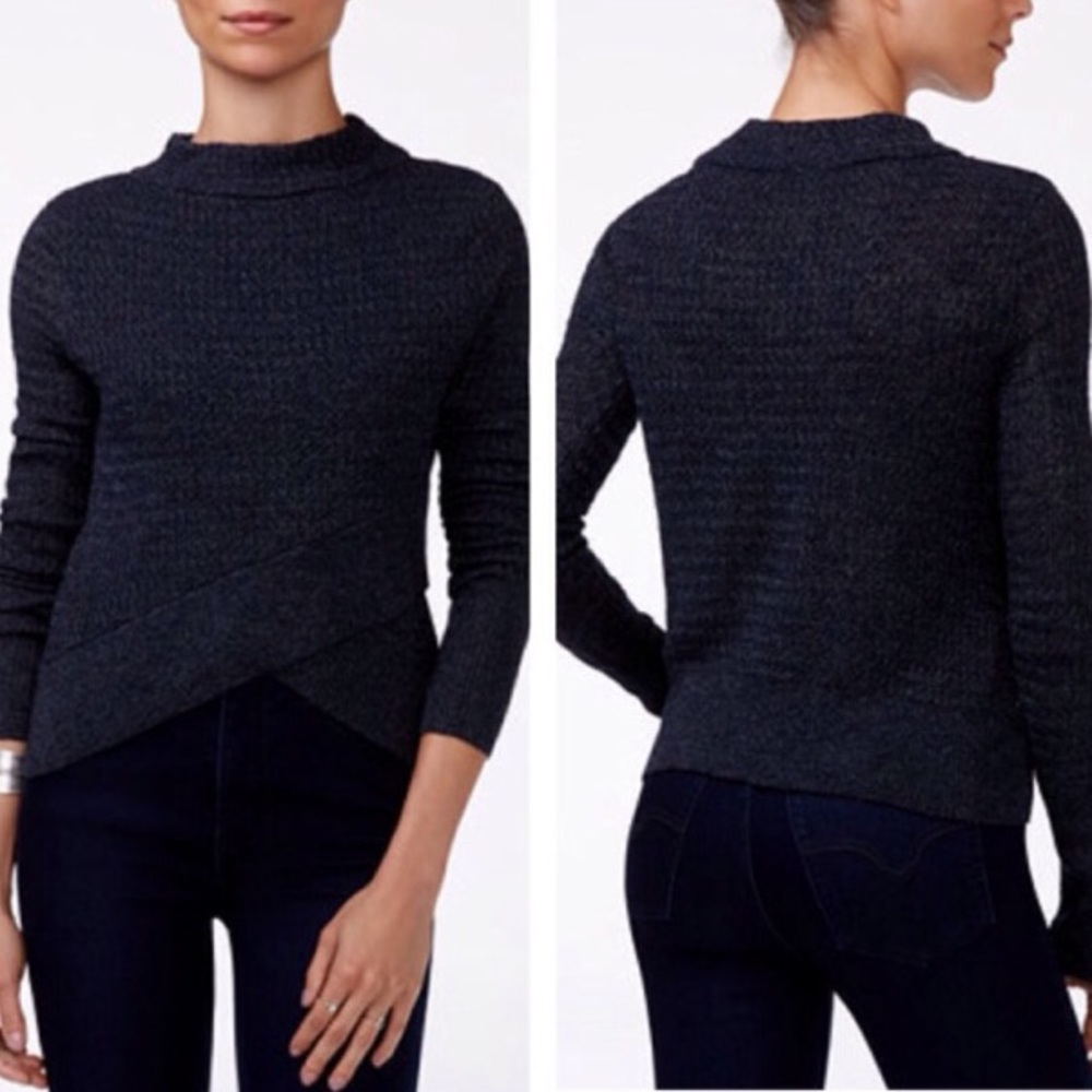 NWT - Free People Faux Crossover sweater