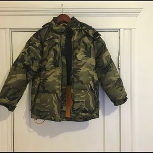 Gap Kids Winter Coat- Cammo Color
