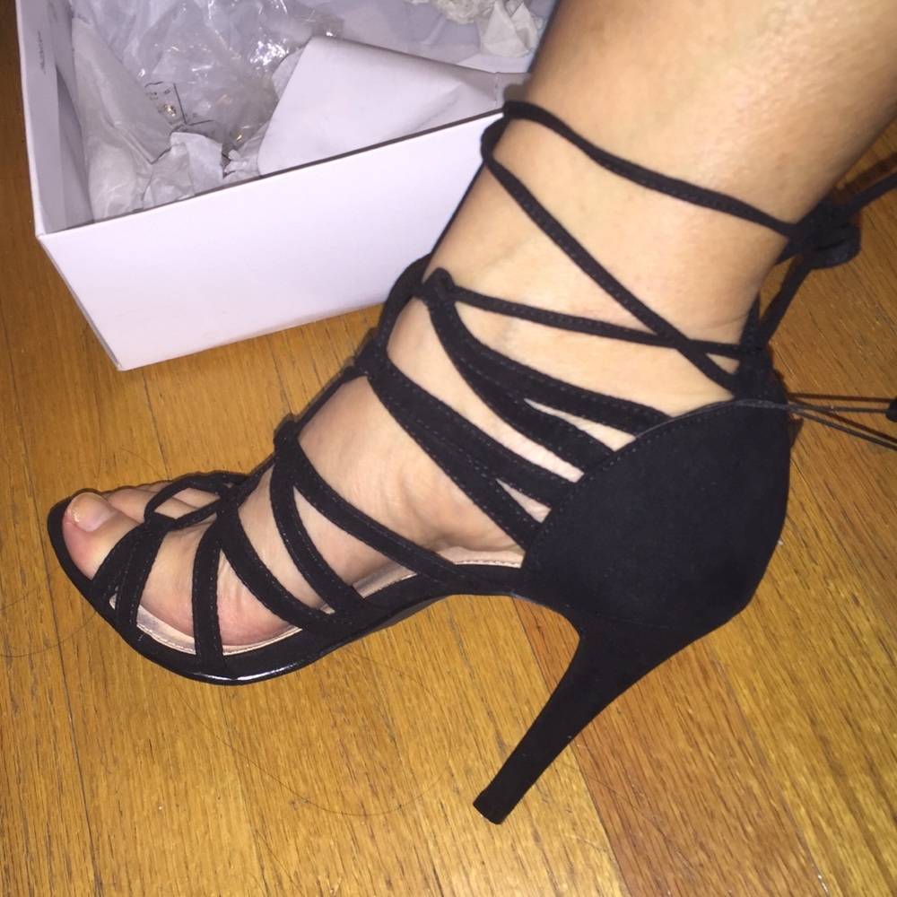 Forever 21 gladiator heels