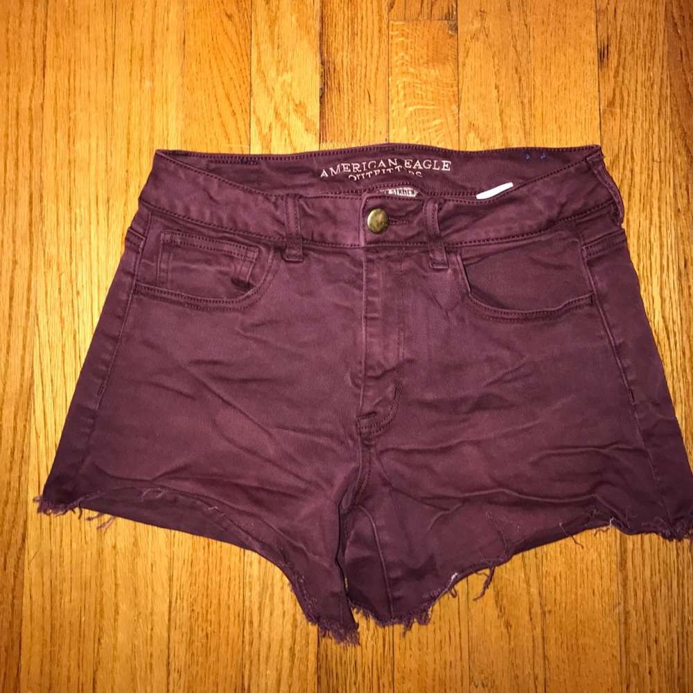 Maroon shorts