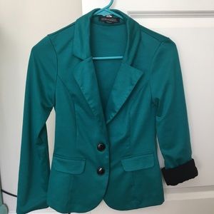 Teal Blazer