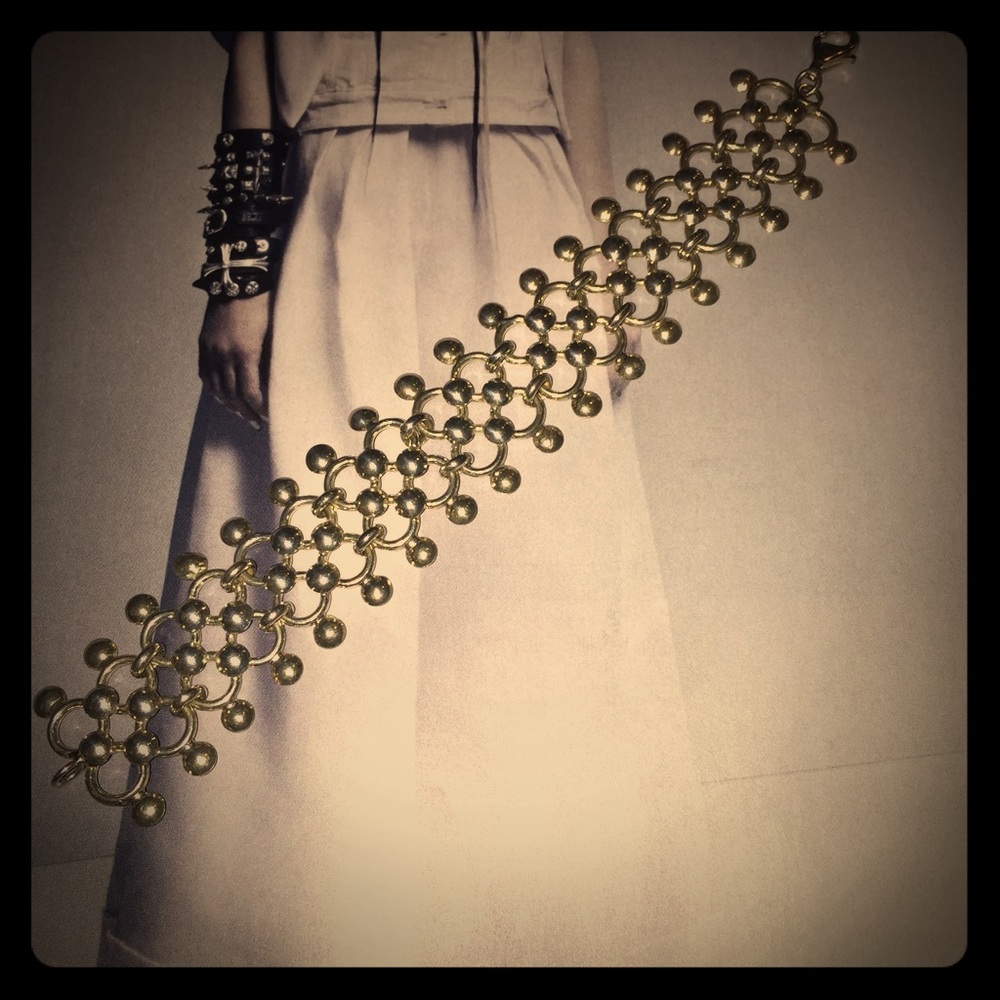 Vintage chain maille bracelet