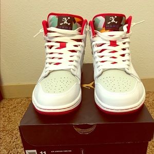 Hare Air Jordan 1's!!👌🏻😎