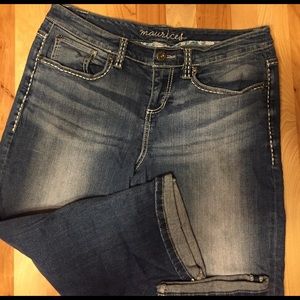 Maurice's denim Capri size 11/12