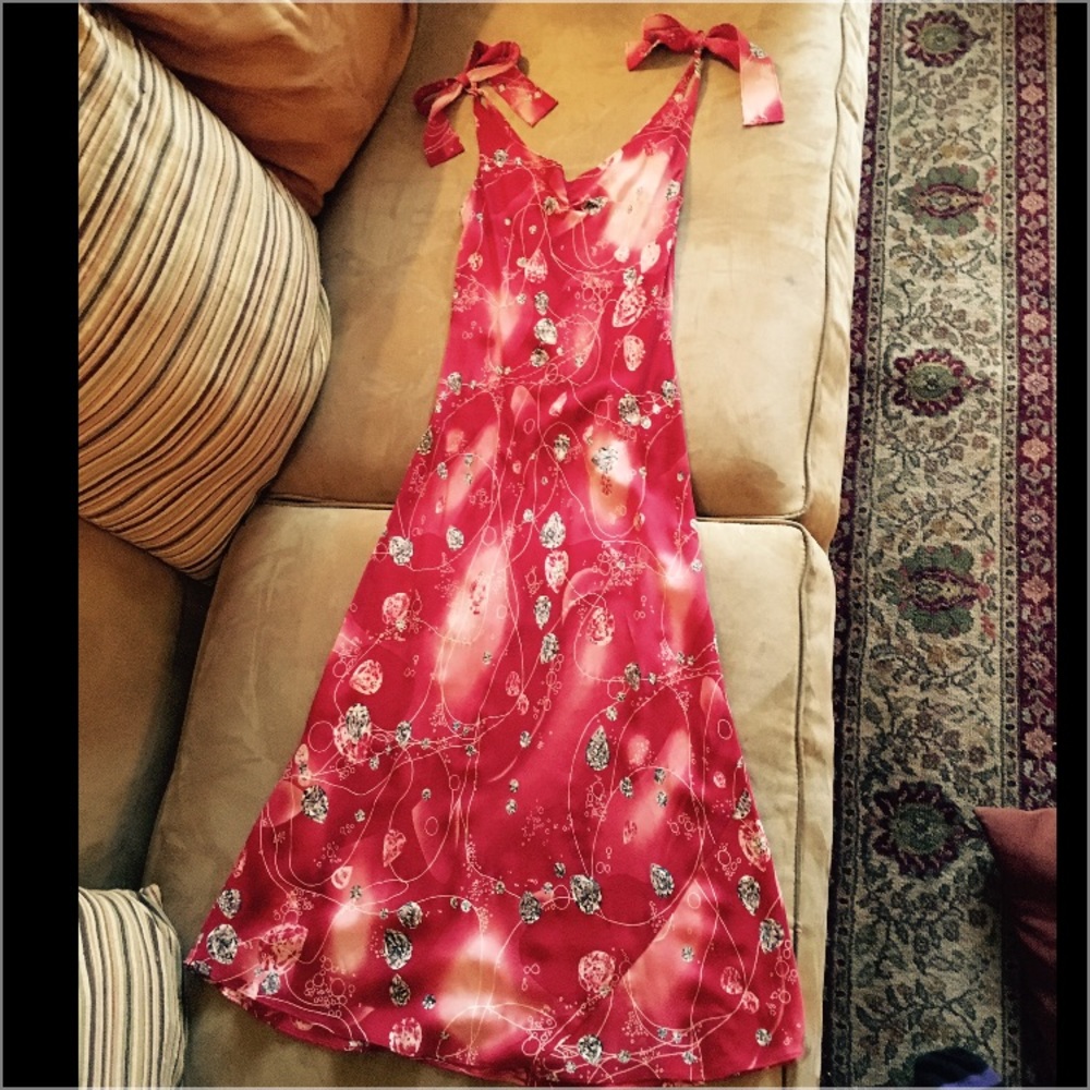 Diane von Furstenburg Diamond Silk Dress