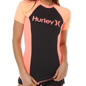 Hurley One & Only Colorblock S/S Rashguard