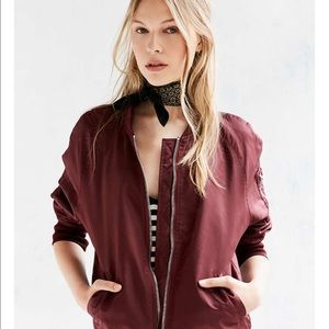 Silence + Noise Urban Outfitters bomber jacket S