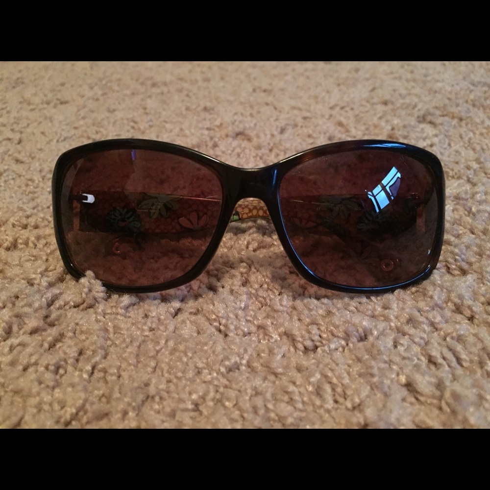 Coach Sunglasses; brown tint