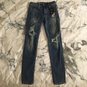 American eagle destroyed jeans