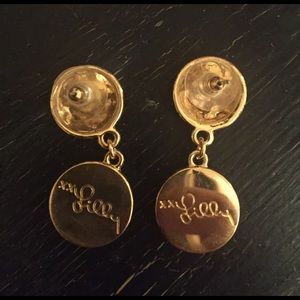Lilly Pulitzer Jewelry - LILLY PULITZER gold earrings Lilly Pulitzer Jewelry - LILLY PULITZER gold earrings