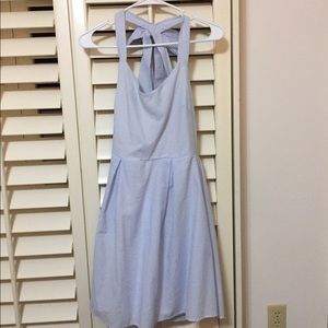 Preppy seersucker dress