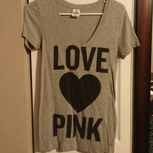 RESERVED Victoria Secret Pink tee