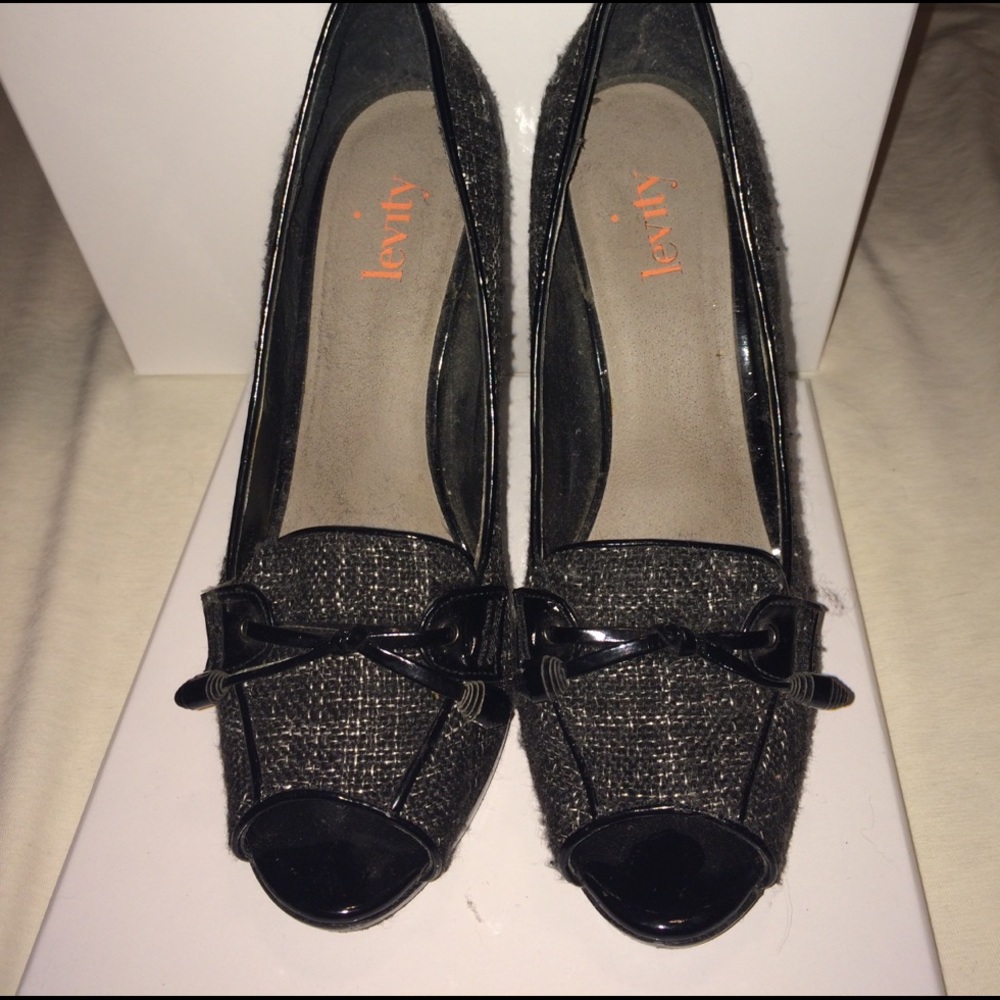 Tweed High-Heel Shoes - 👠