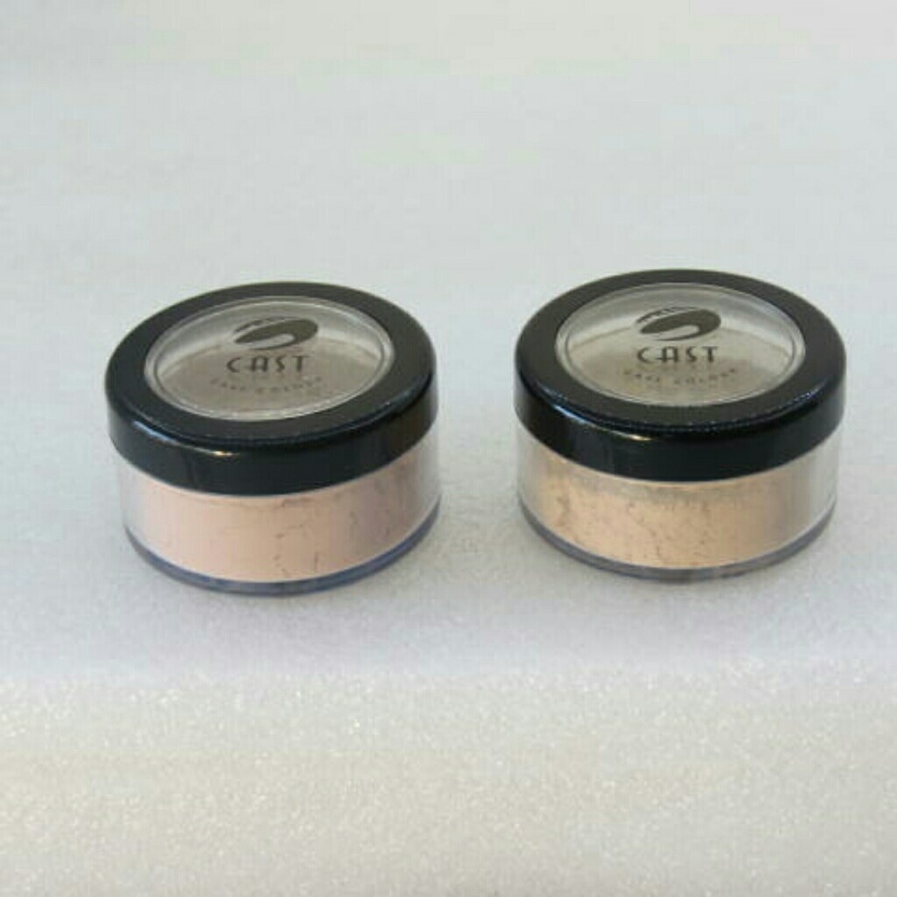 CAST MINERAL BASED LOOSE FACE POWDER SET 2 Pieces