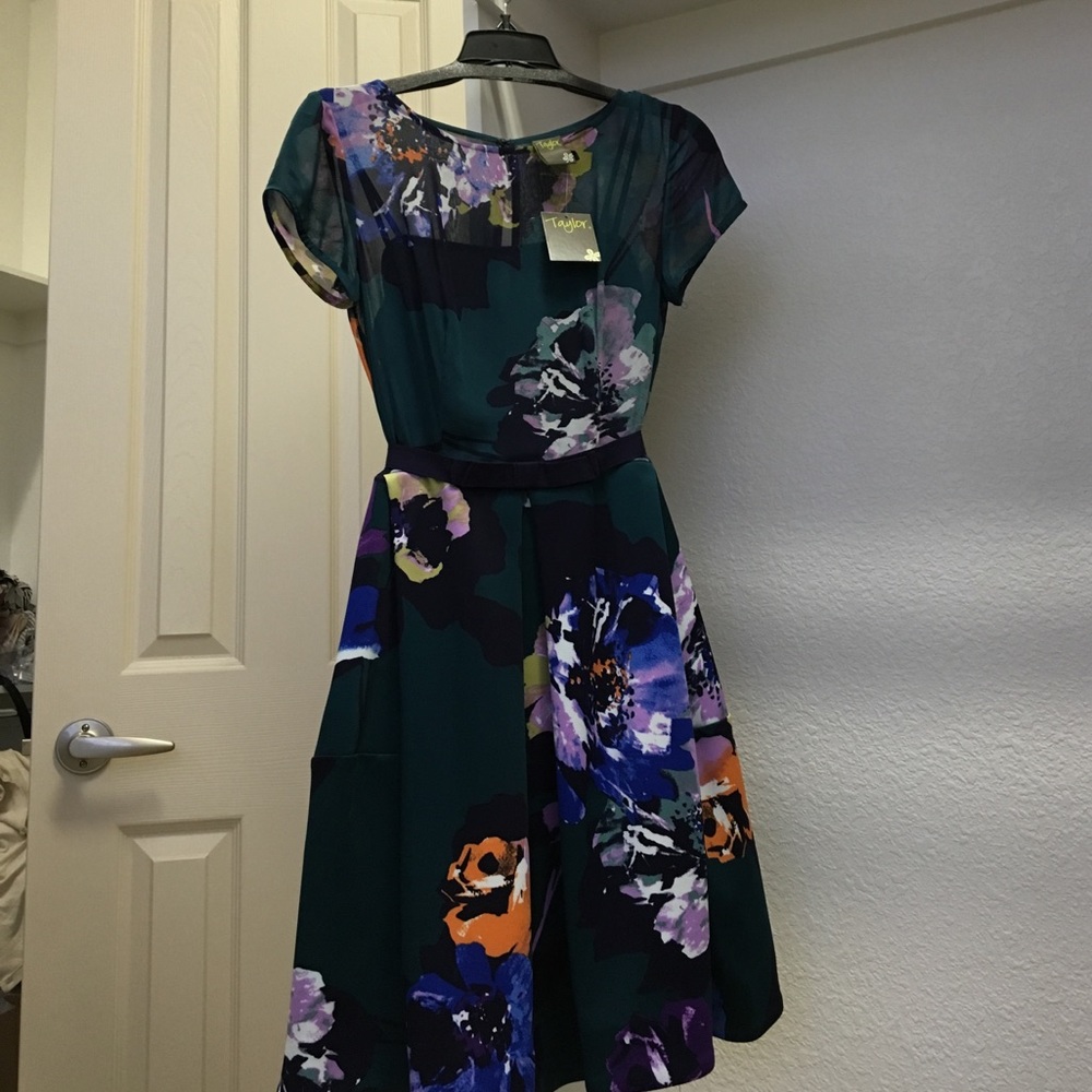 New: Taylor fit and flare dress