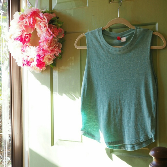 H&M Tops - H&M Blue Muscle Tank
