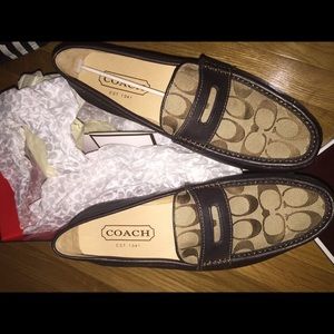 Coach men's loafers