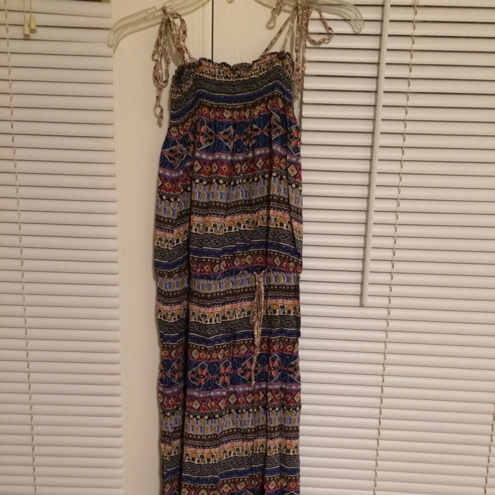 Multicolored maxi dress