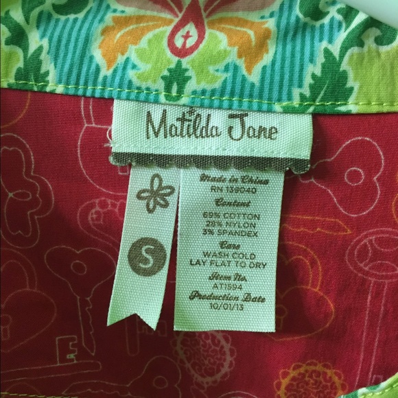 Beautiful Matilda Jane floral shirt! - Picture 3 of 3