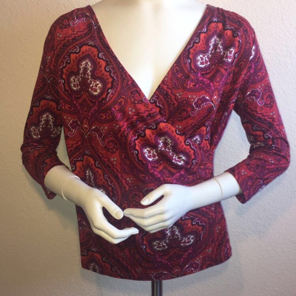 Colorful Talbots Shirt ♥️