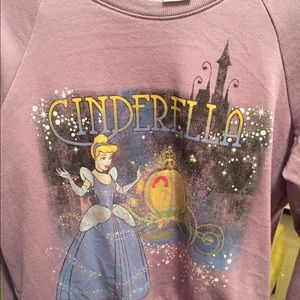 Disney Cinderella vintage sweater purple medium