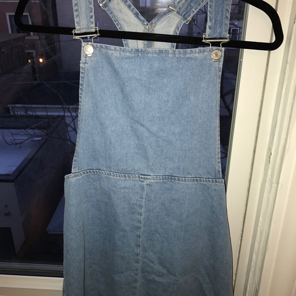 American Apparel jean overalls