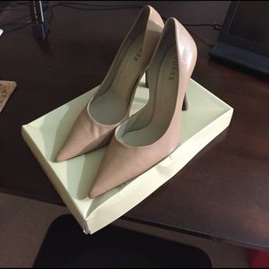 Nude Guess heels