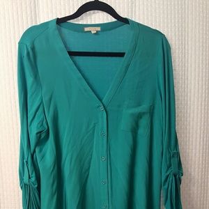 Aqua/Teal Blouse