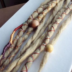 Synthetic Clip In Dreadlocks